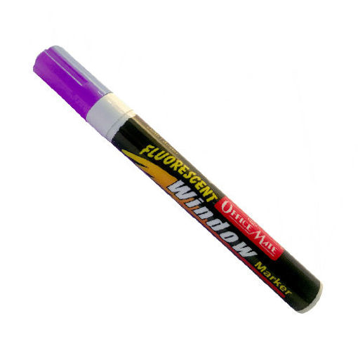 Imagen de MARCADOR PARA VIDRIO FLUORESCENTE - VIOLETA