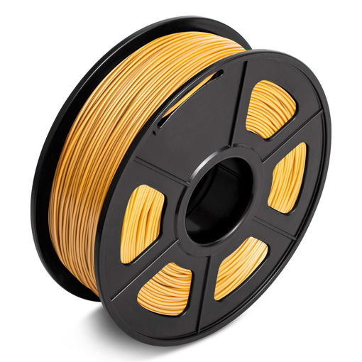 Imagen de FILAMENTO PLA+  1.75mm, 1kg - DORADO