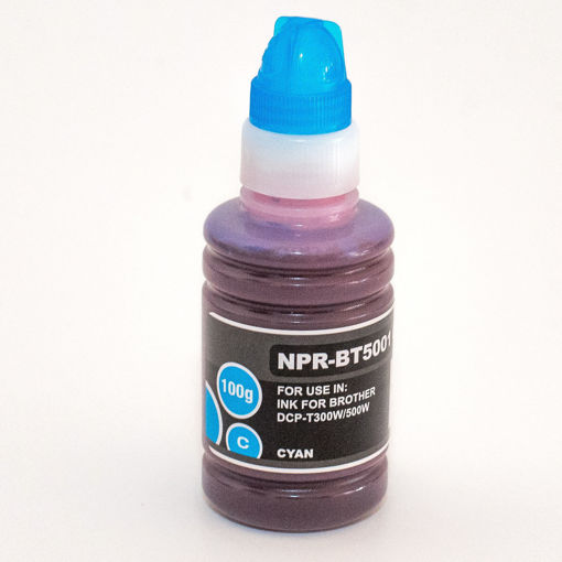 Imagen de TINTA PARA SISTEMA CONTINUO BROTHER DCP T300 - Color Cyan