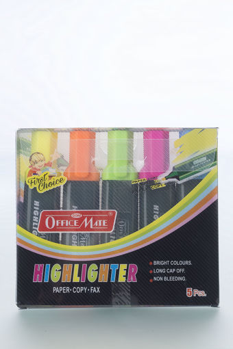 Imagen de MARCADORES FLUO - PACK X 5